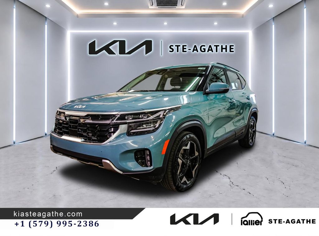 2024 Kia Seltos EX PREMIUM AWD**JAMAIS ACCIDENTÉ**GARANTIE 10 ANS OU 200 000KM**CUIR**TOIT OUVRANT**BANCS VENTILÉS** in Montréal, Quebec - 3 - w1024h768px