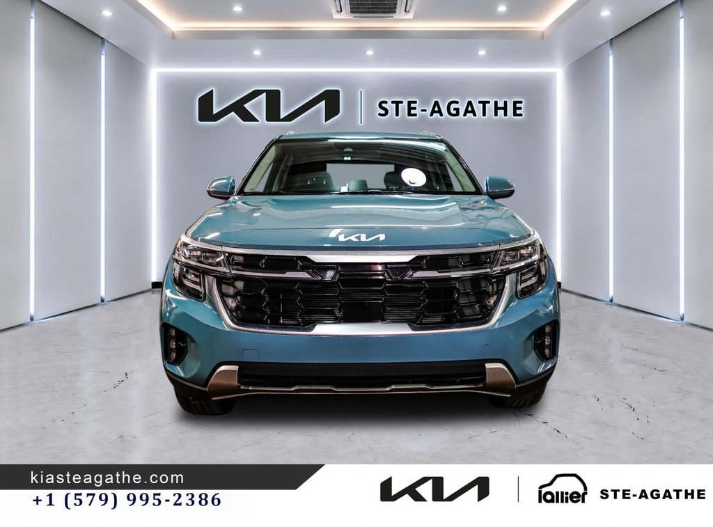 2024 Kia Seltos EX PREMIUM AWD**JAMAIS ACCIDENTÉ**GARANTIE 10 ANS OU 200 000KM**CUIR**TOIT OUVRANT**BANCS VENTILÉS** in Montréal, Quebec - 2 - w1024h768px