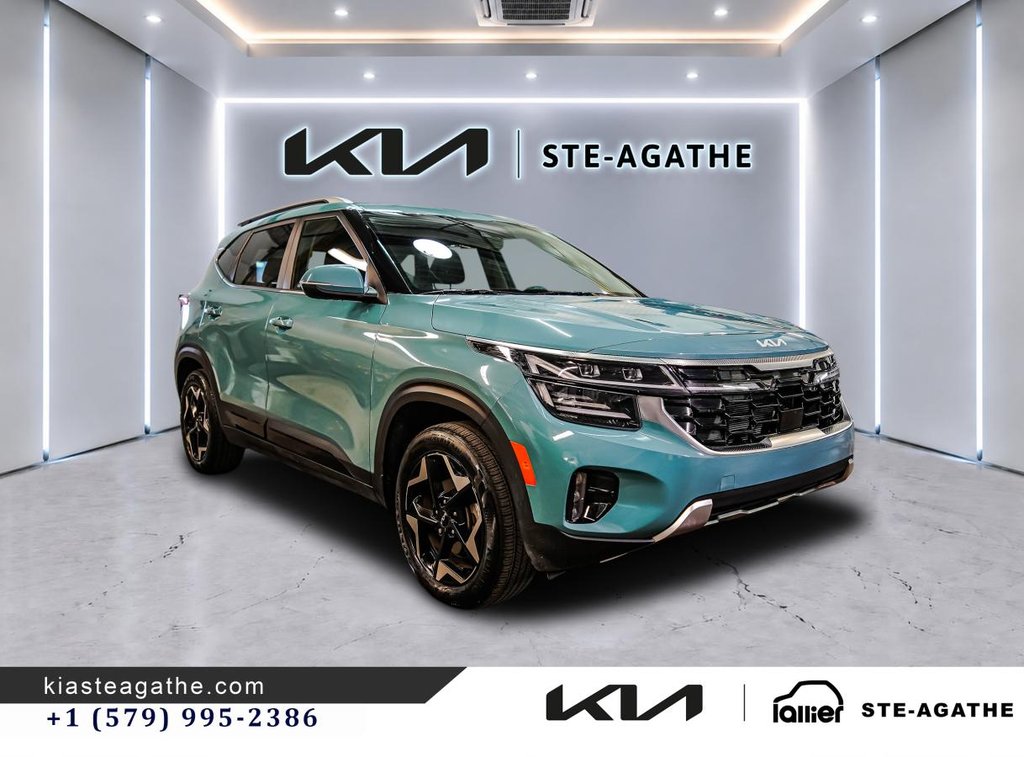 2024 Kia Seltos EX PREMIUM AWD**JAMAIS ACCIDENTÉ**GARANTIE 10 ANS OU 200 000KM**CUIR**TOIT OUVRANT**BANCS VENTILÉS** in Montréal, Quebec - 9 - w1024h768px