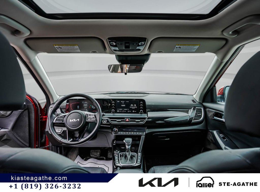 Kia Seltos EX AWD **JAMAIS ACCIDENTÉ+GARANTIE 10 ANS/ 200 000KM** TOIT OUVRANT+CUIR** 2025 à Montréal, Québec - 15 - w1024h768px