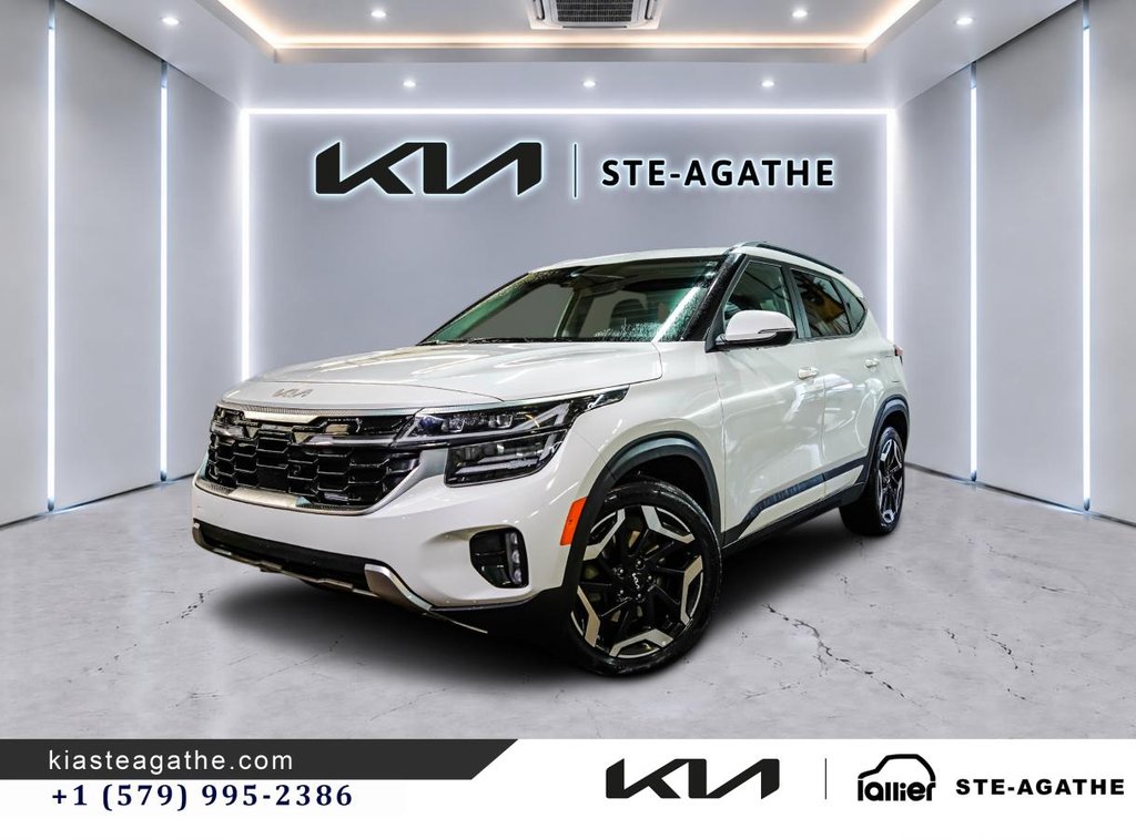 2025 Kia Seltos SX  AWD**JAMAIS ACCIDENTÉ**GARANTIE 10 ANS OU 200 000KM**CUIR**TOIT OUVRANT**BANCS VENTILÉ in Montréal, Quebec - 1 - w1024h768px