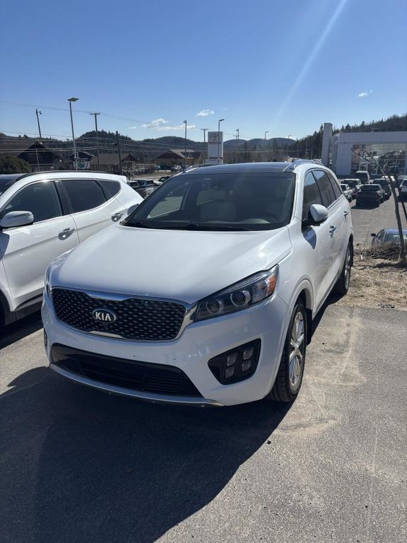 2018 Kia Sorento SXL AWD w/White Nappa **JAMAIS ACCIDENTÉ+GARANTIE 10 ANS / 200 000KM**TOIT PANORAMIQUE+CUIR** in Montréal, Quebec - 1 - w1024h768px