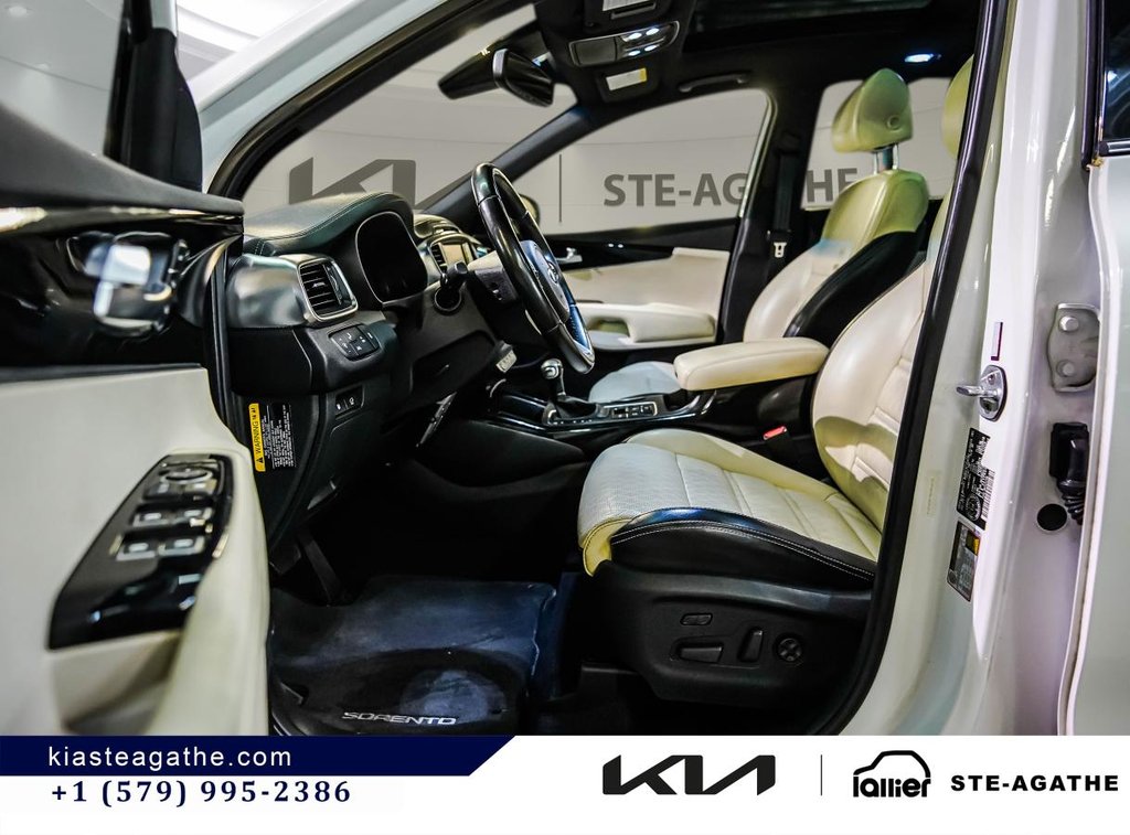 2018 Kia Sorento SXL AWD w/White Nappa **JAMAIS ACCIDENTÉ+GARANTIE 10 ANS/ 200 000KM**TOIT PANORAMIQUE+CUIR** in Montréal, Quebec - 11 - w1024h768px