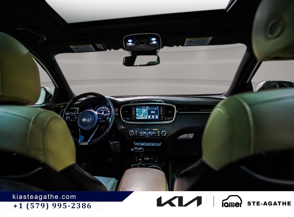 2018 Kia Sorento SXL AWD w/White Nappa **JAMAIS ACCIDENTÉ+GARANTIE 10 ANS/ 200 000KM**TOIT PANORAMIQUE+CUIR** in Montréal, Quebec - 15 - w1024h768px