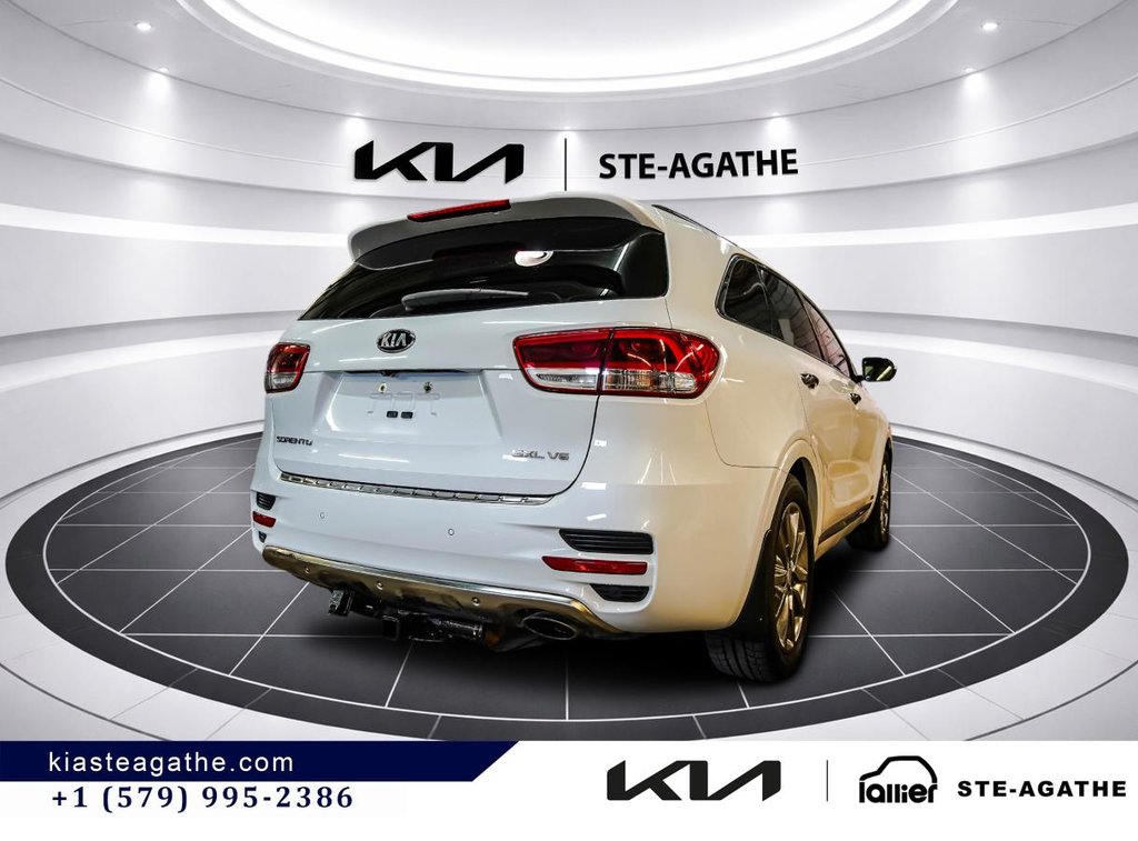 2018 Kia Sorento SXL AWD w/White Nappa **JAMAIS ACCIDENTÉ+GARANTIE 10 ANS/ 200 000KM**TOIT PANORAMIQUE+CUIR** in Montréal, Quebec - 7 - w1024h768px