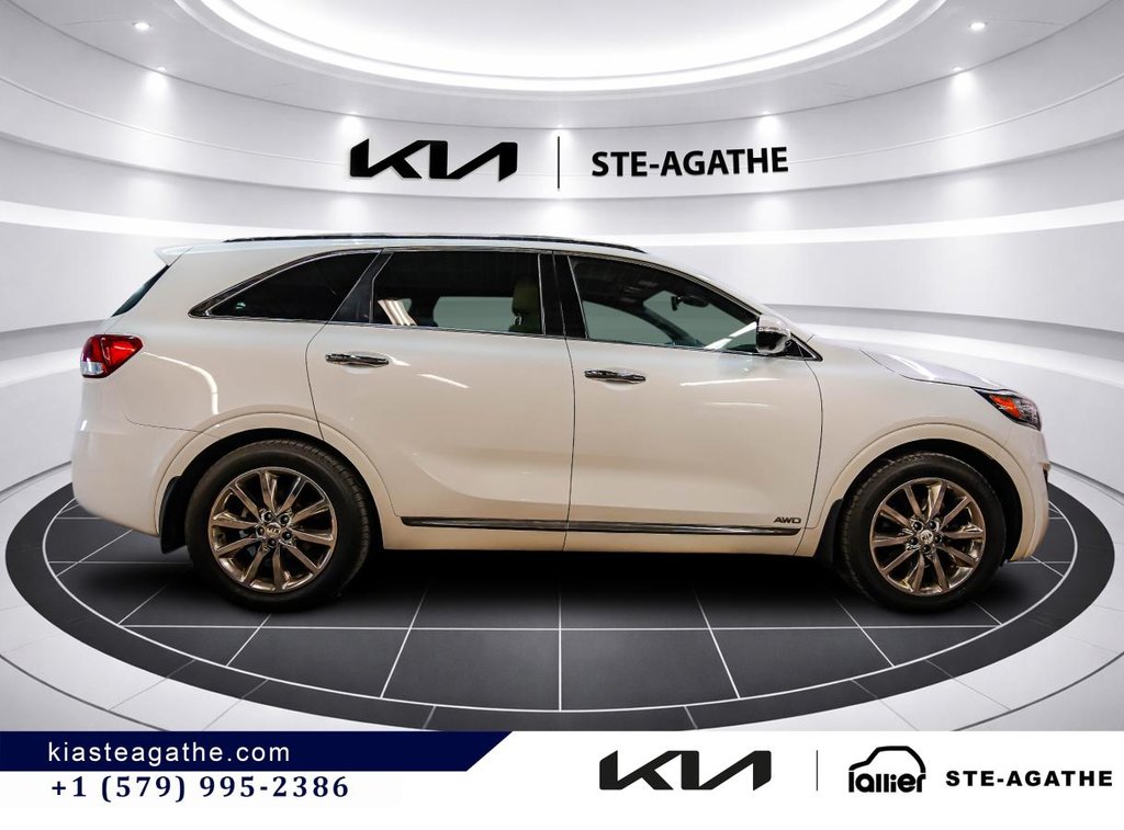 2018 Kia Sorento SXL AWD w/White Nappa **JAMAIS ACCIDENTÉ+GARANTIE 10 ANS/ 200 000KM**TOIT PANORAMIQUE+CUIR** in Montréal, Quebec - 8 - w1024h768px