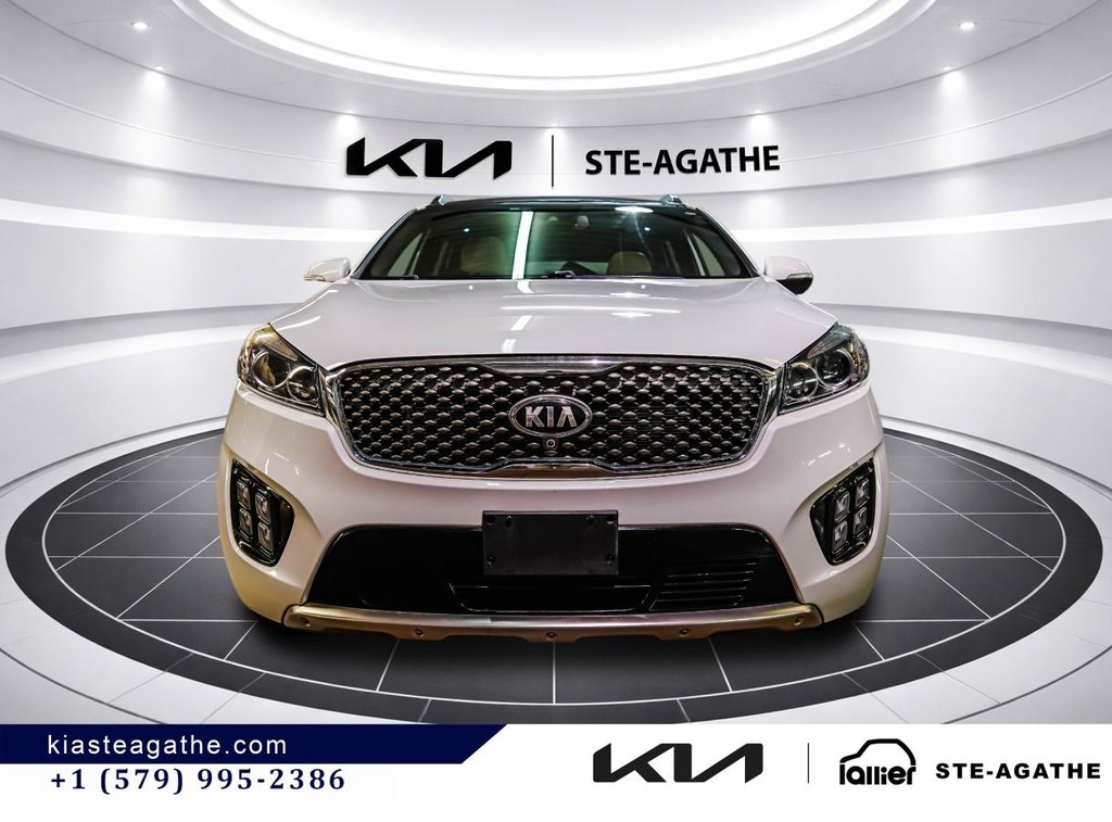 2018 Kia Sorento SXL AWD w/White Nappa **JAMAIS ACCIDENTÉ+GARANTIE 10 ANS/ 200 000KM**TOIT PANORAMIQUE+CUIR** in Montréal, Quebec - 2 - w1024h768px