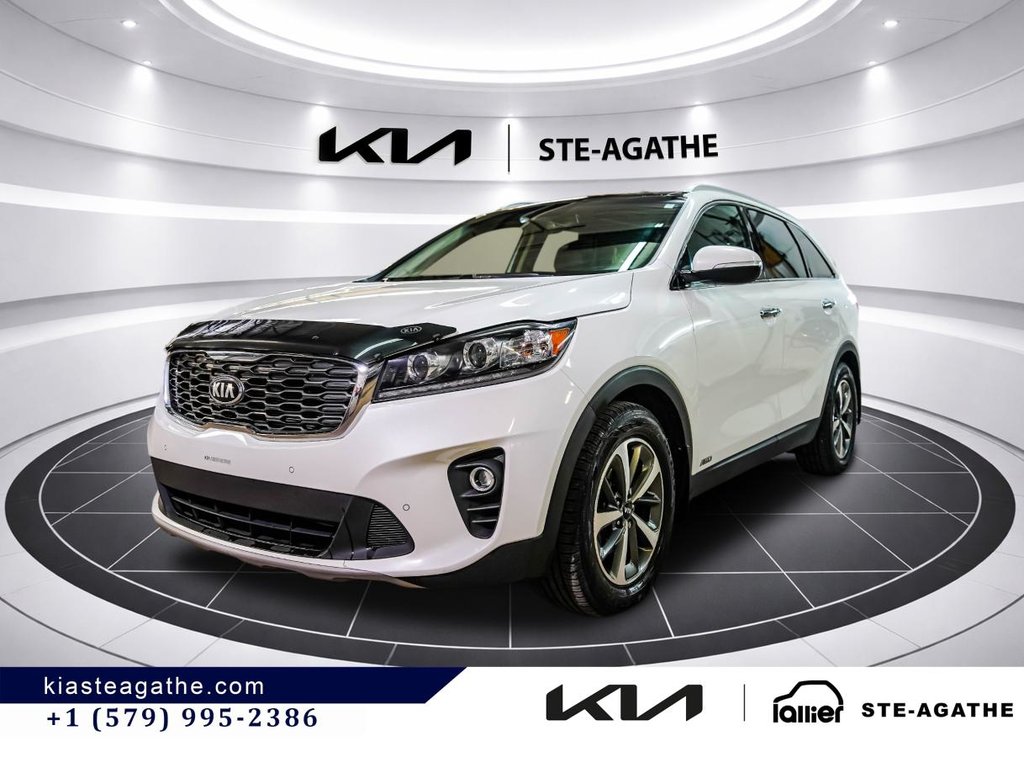 Kia Sorento EX PREMIUM V6**JAMAIS ACCIDENTÉ**CUIR**TOIT PANORAMIQUE**VOLANT CHAUFFANT**REMOR 5000LBS** 2019 à Montréal, Québec - 3 - w1024h768px