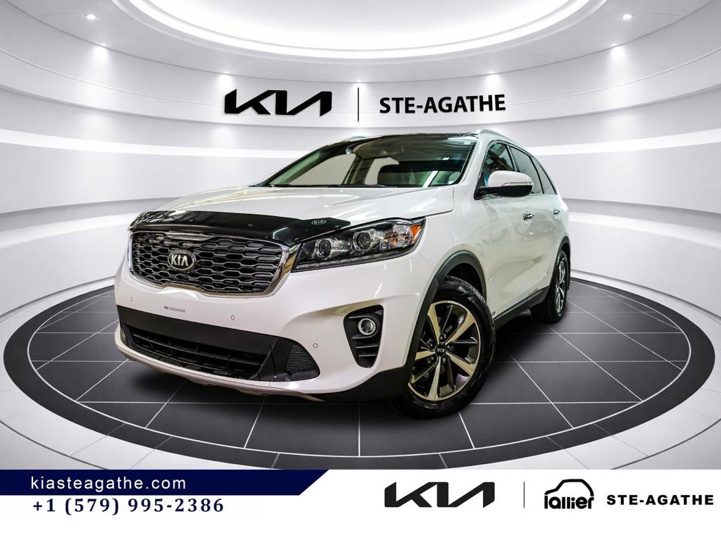 Kia Sorento EX PREMIUM V6**JAMAIS ACCIDENTÉ**CUIR**TOIT PANORAMIQUE**VOLANT CHAUFFANT**REMOR 5000LBS** 2019 à Montréal, Québec - 1 - w1024h768px