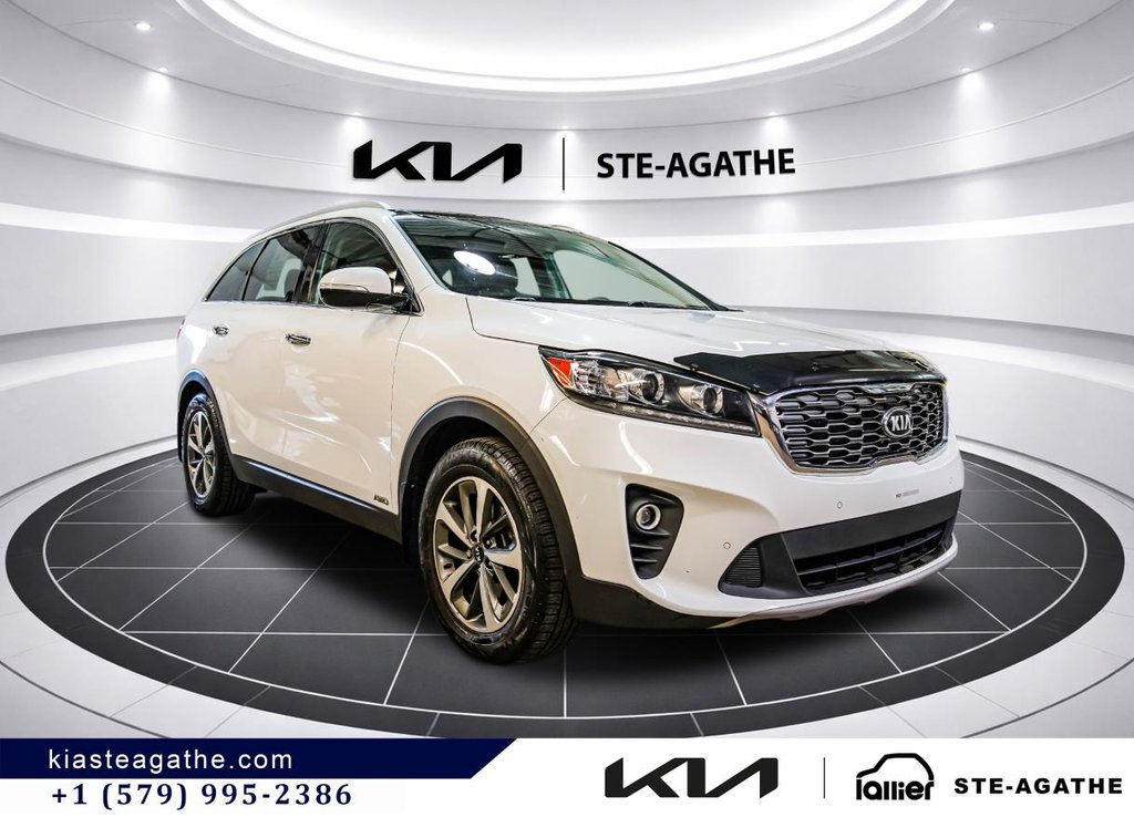 Kia Sorento EX PREMIUM V6**JAMAIS ACCIDENTÉ**CUIR**TOIT PANORAMIQUE**VOLANT CHAUFFANT**REMOR 5000LBS** 2019 à Montréal, Québec - 10 - w1024h768px