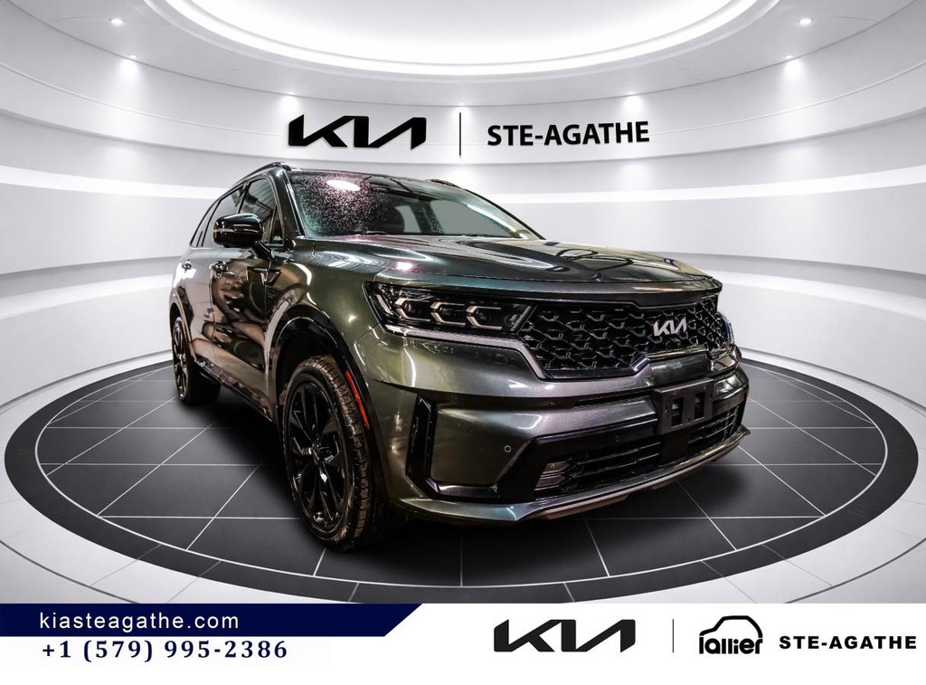 Kia Sorento SX AWD w/Black Leather **GARANTIE 10 ANS/ 200 000KM** TOIT PANORAMIQUE+ SIÈGES EN CUIR ET VENTILÉS** 2022 à Montréal, Québec - 9 - w1024h768px