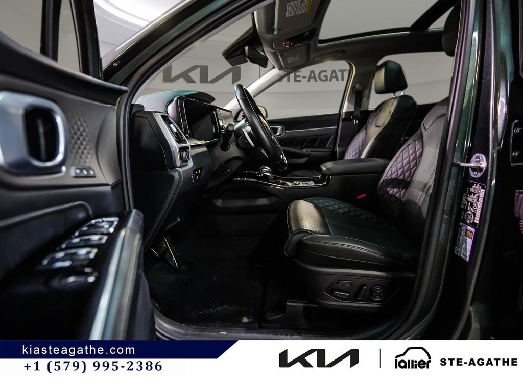 Kia Sorento SX AWD w/Black Leather **GARANTIE 10 ANS/ 200 000KM** TOIT PANORAMIQUE+ SIÈGES EN CUIR ET VENTILÉS** 2022 à Montréal, Québec - 13 - w1024h768px