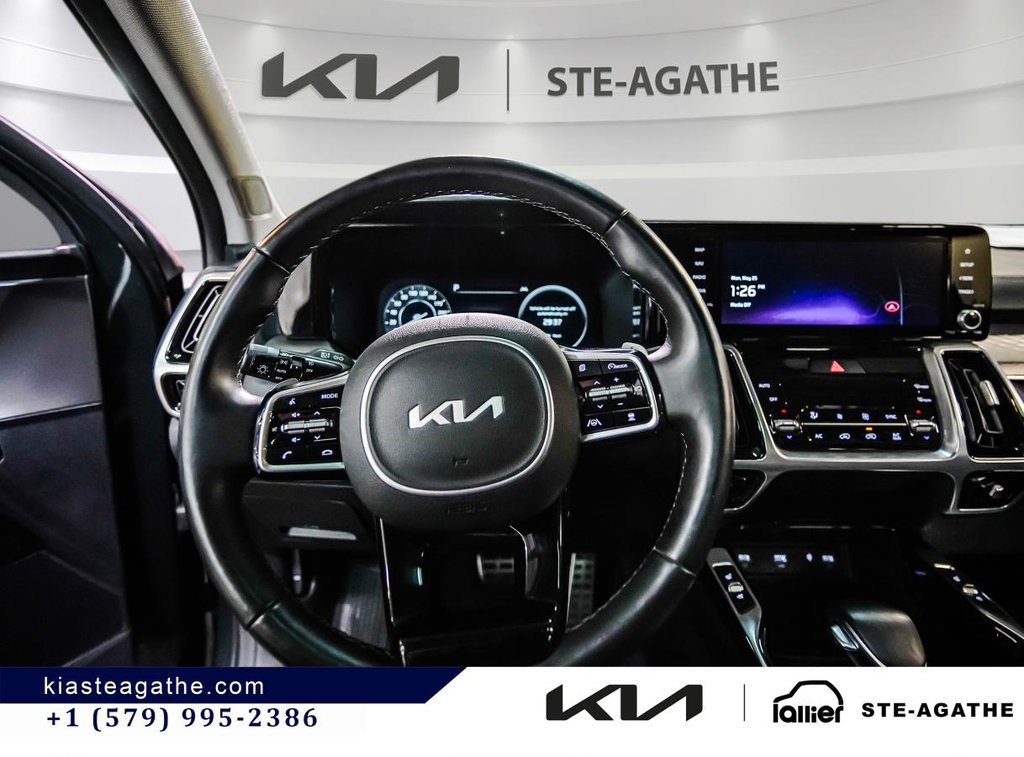 Kia Sorento SX AWD w/Black Leather **GARANTIE 10 ANS/ 200 000KM** TOIT PANORAMIQUE+ SIÈGES EN CUIR ET VENTILÉS** 2022 à Montréal, Québec - 11 - w1024h768px