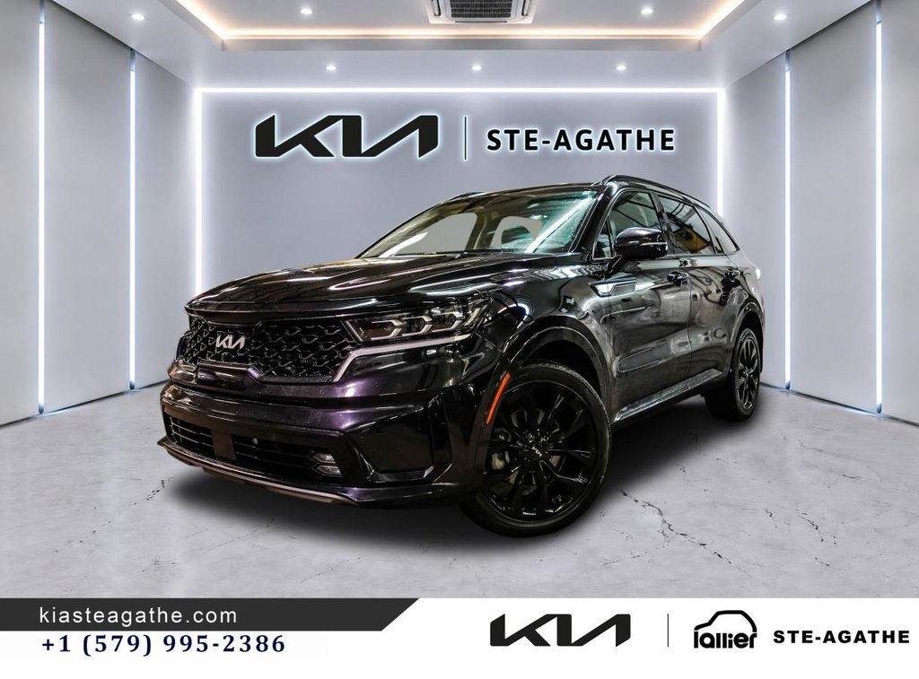 2022 Kia Sorento SX**JAMAIS ACCIDENTÉ**GARANTIE 10 ANS OU 200 000KM**CUIR**TOIT OUVRANT PANOAMIQUE**VOLANT CHAUFFANT in Montréal, Quebec - 1 - w1024h768px