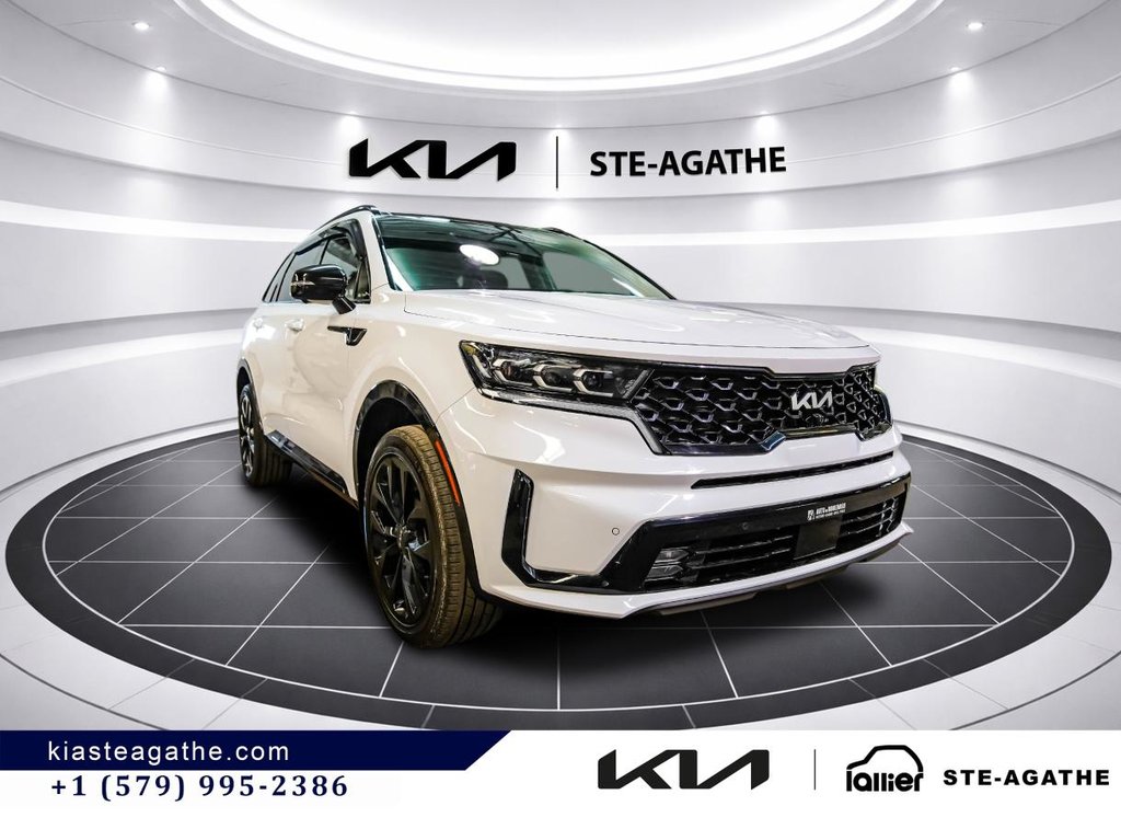 Kia Sorento SX AWD **JAMAIS ACCIDENTÉ+GARANTIE 10 ANS/ 200 000KM** CUIR ROUGE+TOIT PANORAMIQUE** 2023 à Montréal, Québec - 9 - w1024h768px