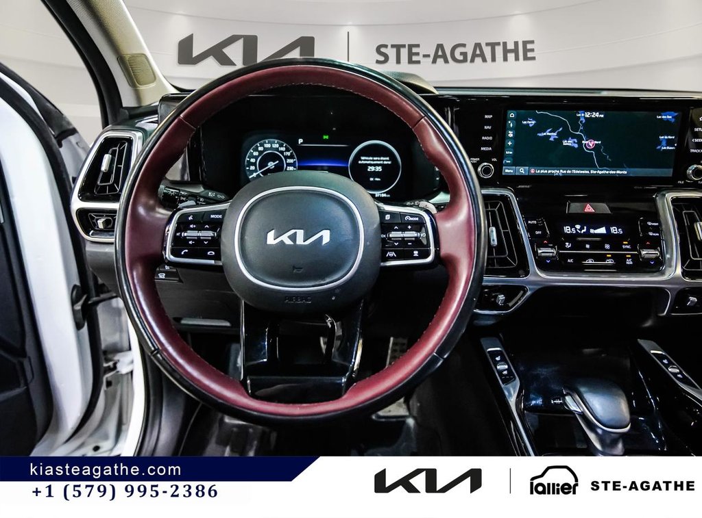 Kia Sorento SX AWD **JAMAIS ACCIDENTÉ+GARANTIE 10 ANS/ 200 000KM** CUIR ROUGE+TOIT PANORAMIQUE** 2023 à Montréal, Québec - 11 - w1024h768px