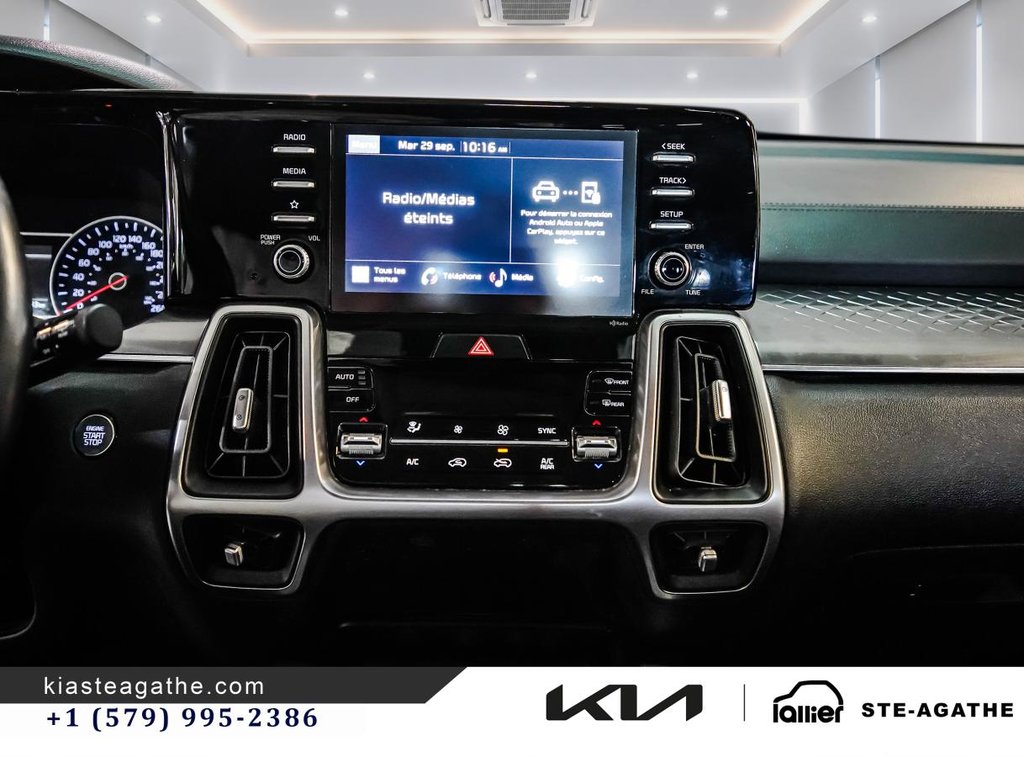 2023 Kia Sorento LX PREMIUM**JAMAIS ACCIDENTÉ**GARANTIE 10 ANS OU 200 000KM**VOLANT CHAUFFANT**7 PASSAGERS**APPLE CAR in Montréal, Quebec - 16 - w1024h768px
