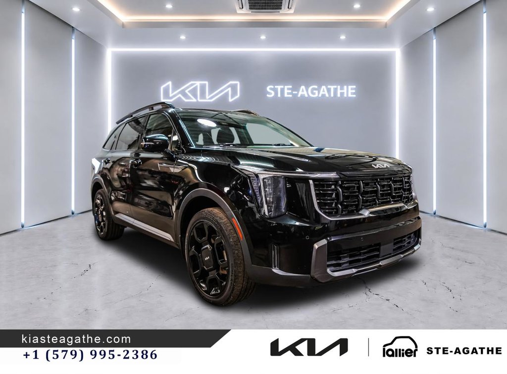 2024 Kia Sorento X-LINE**JAMAIS ACCIDENTÉ**GARANTIE 10 ANS 200 000KM**CUIR**VOLANT CHAUFFANT**TOIT PANORAMIQUE** in Montréal, Quebec - 9 - w1024h768px