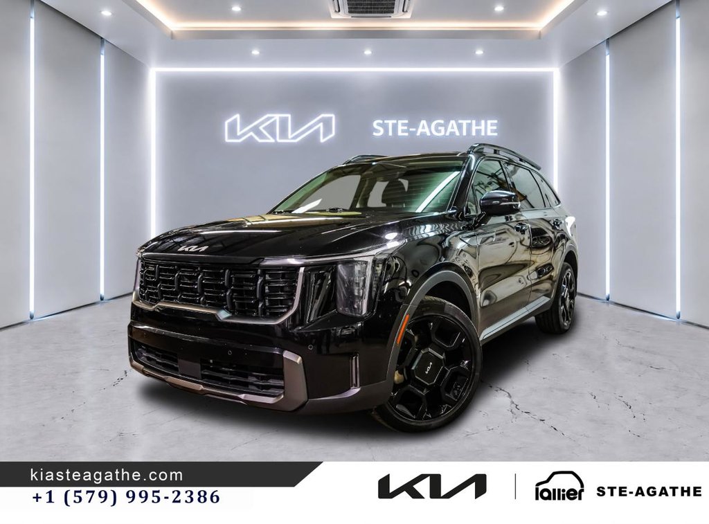 2024 Kia Sorento X-LINE**JAMAIS ACCIDENTÉ**GARANTIE 10 ANS 200 000KM**CUIR**VOLANT CHAUFFANT**TOIT PANORAMIQUE** in Montréal, Quebec - 1 - w1024h768px