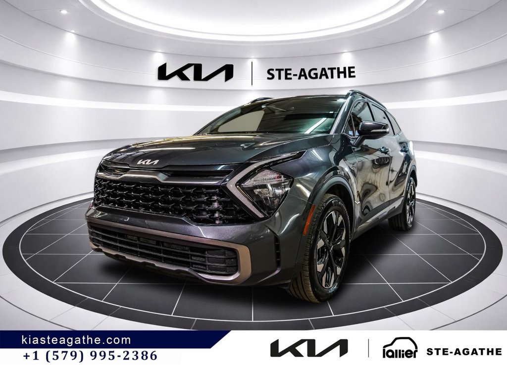 Kia Sportage X-Line AWD **JAMAIS ACCIDENTÉ+GARANTIE 10 ANS/ 200 000KM** SIÈGES EN CUIR+VOLANT CHAUFFANT** 2024 à Montréal, Québec - 3 - w1024h768px
