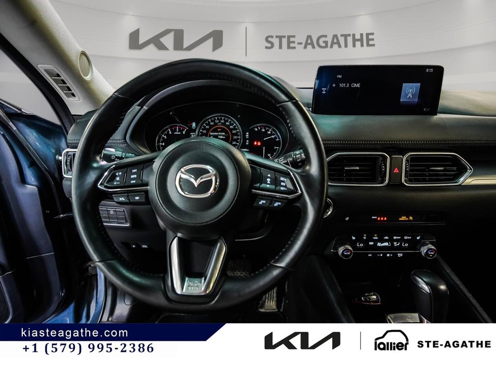 Mazda CX-5 GS COMFORT AWD**CUIR**TOIT OUVRANT**VOLANT CHAUFFANT**HAYON ÉLECTRIQUE** SIÈGES ÉLECTRIQUES** 2023 à Montréal, Québec - 14 - w1024h768px