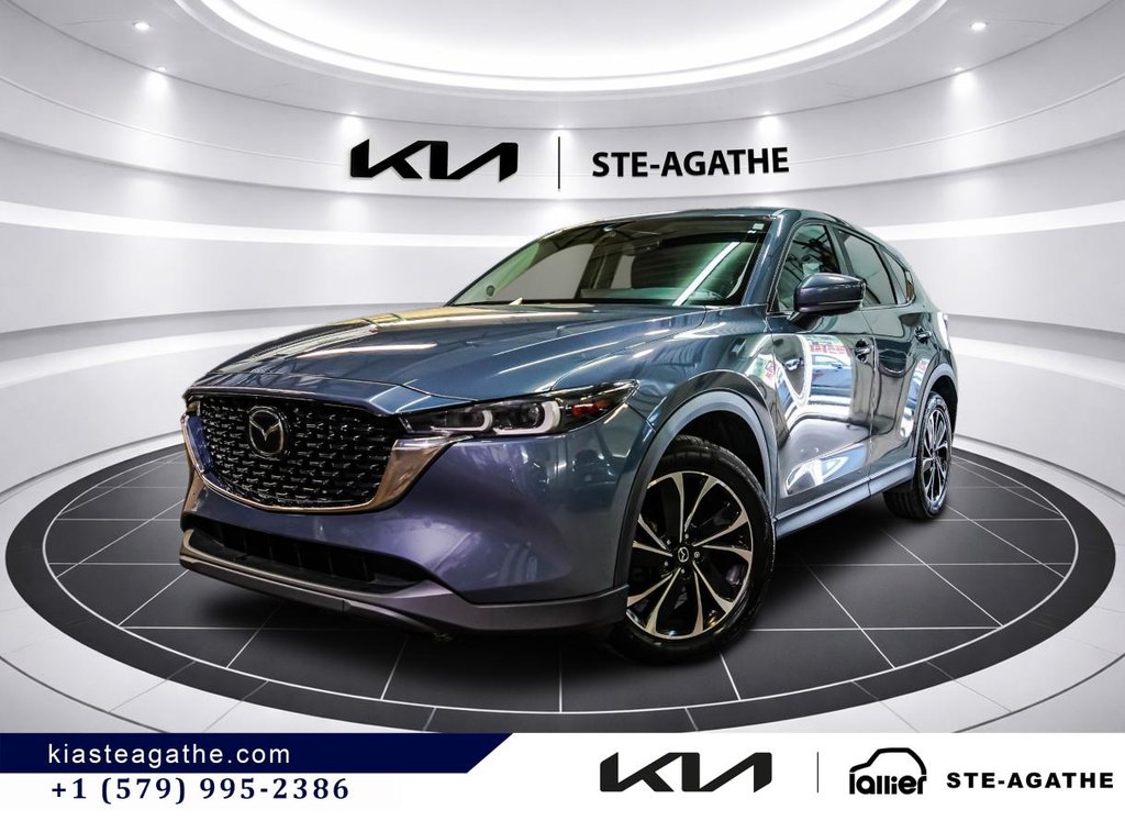 Mazda CX-5 GS COMFORT AWD**CUIR**TOIT OUVRANT**VOLANT CHAUFFANT**HAYON ÉLECTRIQUE** SIÈGES ÉLECTRIQUES** 2023 à Montréal, Québec - 1 - w1024h768px