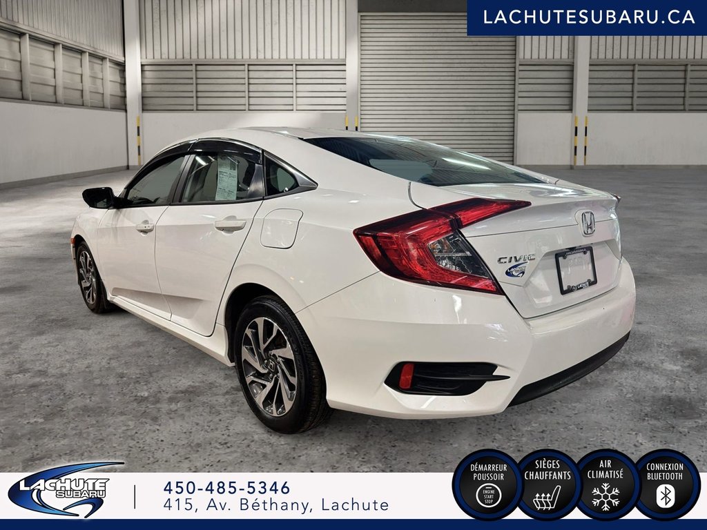 2018  Civic Sedan EX MAGS+TOIT.OUVRANT+SIEGES.CHAUFFANTS in Lachute, Quebec - 7 - w1024h768px