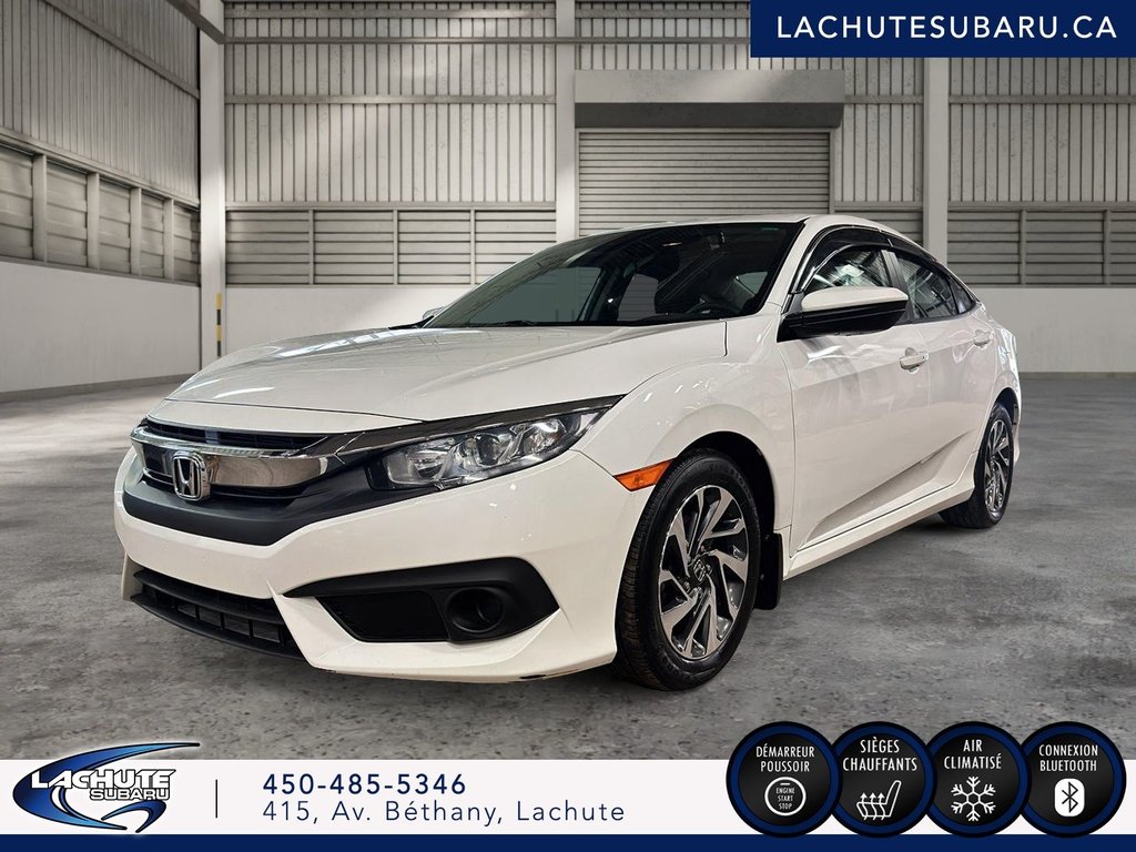 2018  Civic Sedan EX MAGS+TOIT.OUVRANT+SIEGES.CHAUFFANTS in Lachute, Quebec - 1 - w1024h768px