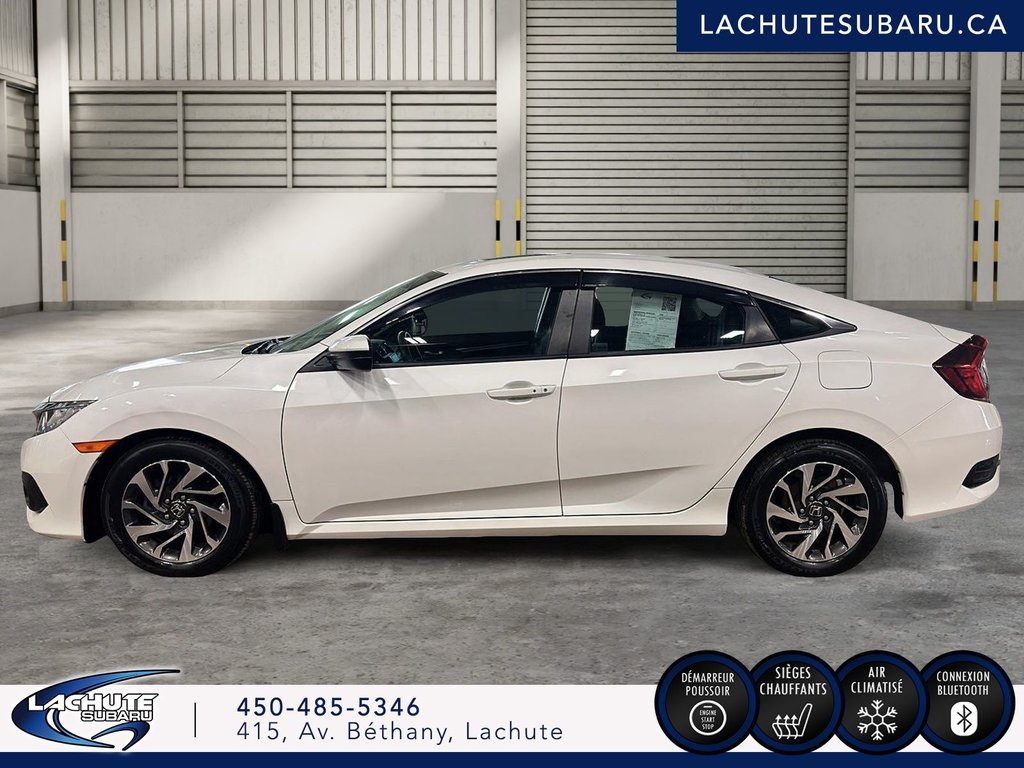 2018  Civic Sedan EX MAGS+TOIT.OUVRANT+SIEGES.CHAUFFANTS in Lachute, Quebec - 5 - w1024h768px