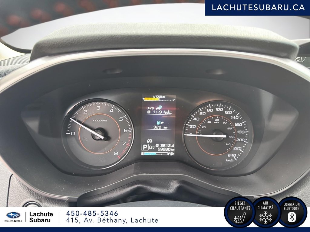 Subaru Crosstrek Touring MAGS+CARPLAY+SIEGES.CHAUFFANTS 2020 à Lachute, Québec - 22 - w1024h768px