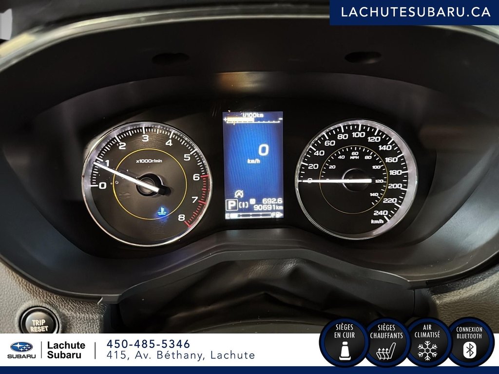 Subaru Crosstrek Outdoor CUIR+CARPLAY+VOLANT/SIEGES.CHAUFF 2021 à Lachute, Québec - 20 - w1024h768px