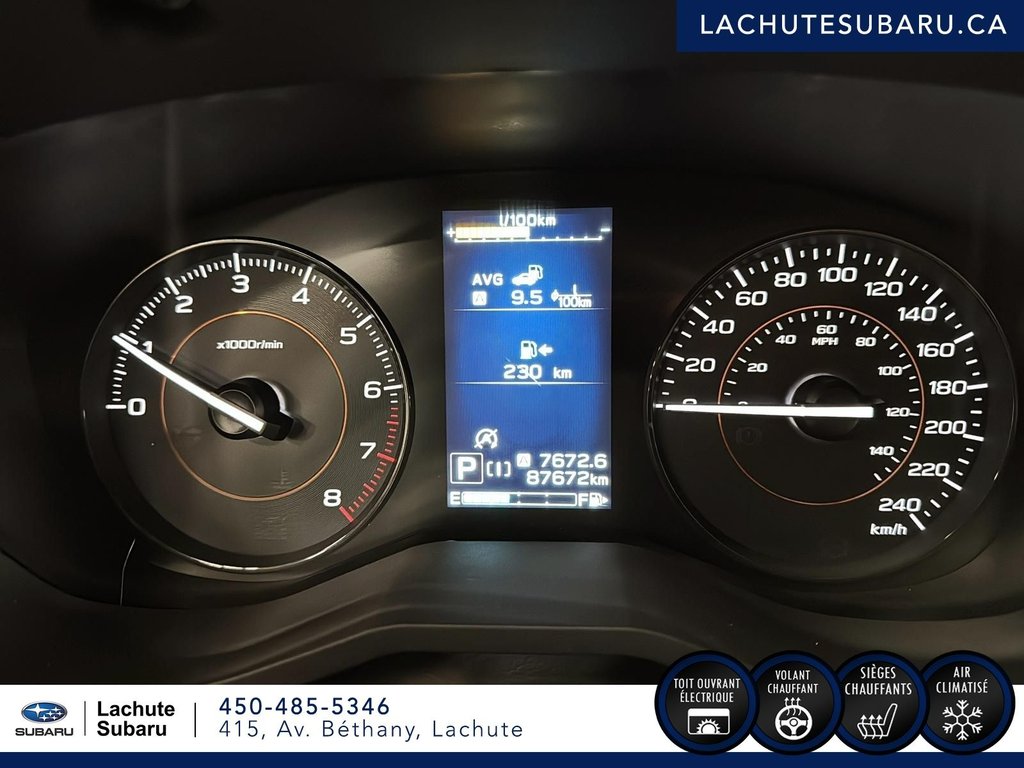 Subaru Crosstrek Sport TOIT.OUVRANT+CARPLAY+MAGS 2021 à Lachute, Québec - 19 - w1024h768px