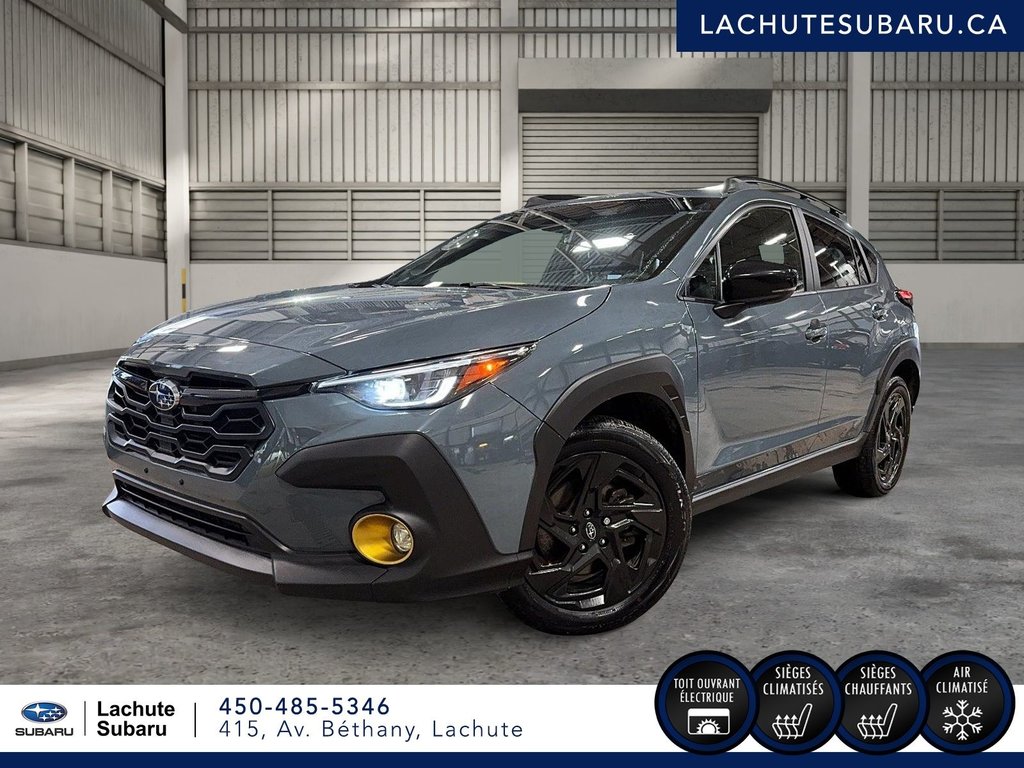 2024 Subaru Crosstrek Onyx 2.5L CARPLAY+SIEGES.CHAUFFANTS in Lachute, Quebec - 1 - w1024h768px