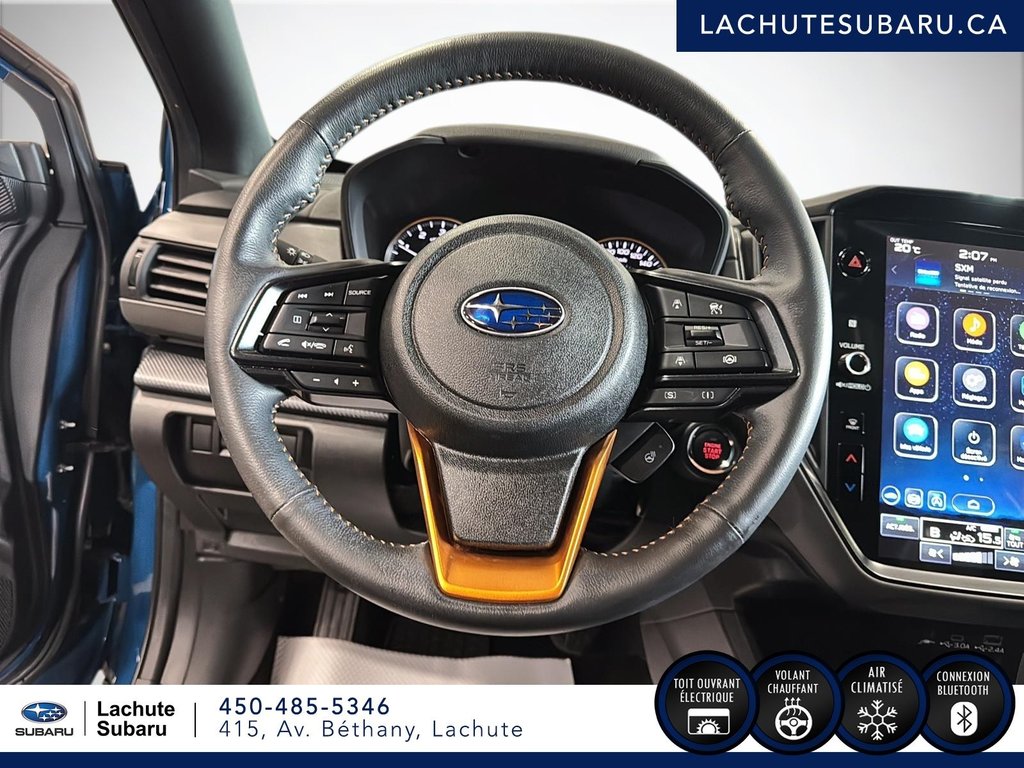 Subaru Crosstrek Wilderness TOIT.OUVRANT+CARPLAY 2024 à Lachute, Québec - 22 - w1024h768px