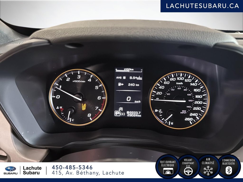 Subaru Crosstrek Wilderness TOIT.OUVRANT+CARPLAY 2024 à Lachute, Québec - 19 - w1024h768px