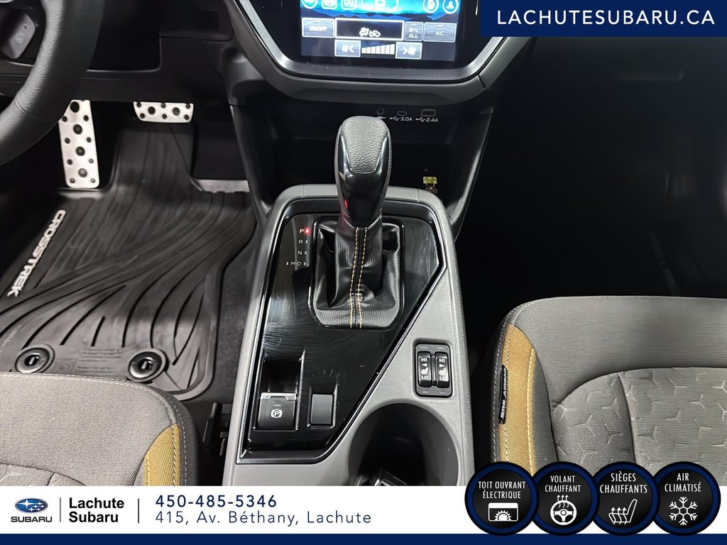 2024 Subaru Crosstrek Onyx 2.5L TOIT.OUVRANT+CARPLAY in Lachute, Quebec - 22 - w1024h768px