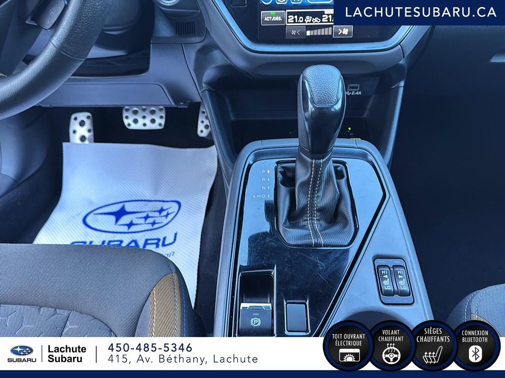 Subaru Crosstrek Onyx 2.5L TOIT.OUVRANT+CARPLAY 2024 à Lachute, Québec - 22 - w1024h768px
