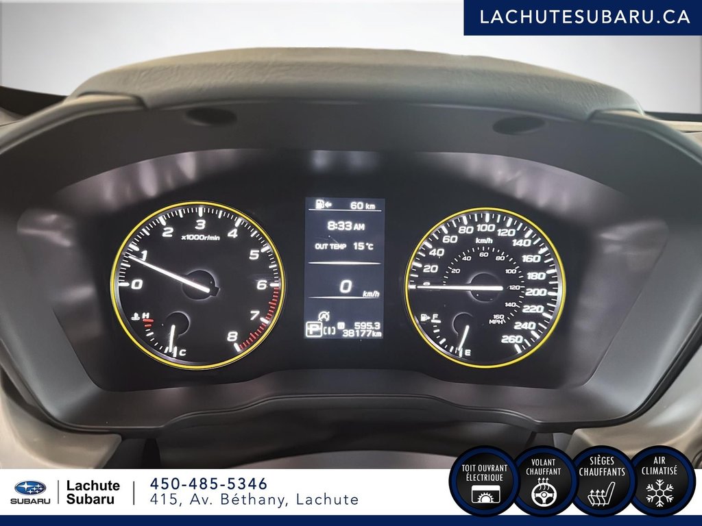 Subaru Crosstrek Onyx 2.5L TOIT.OUVRANT+CARPLAY 2024 à Lachute, Québec - 21 - w1024h768px