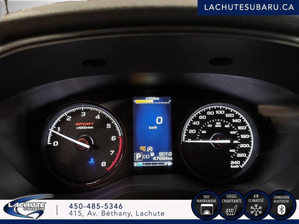 2019  Forester Sport EyeSight TOIT.OUVRANT+SIEGES.CHAUFFANTS in Lachute, Quebec - 21 - w1024h768px