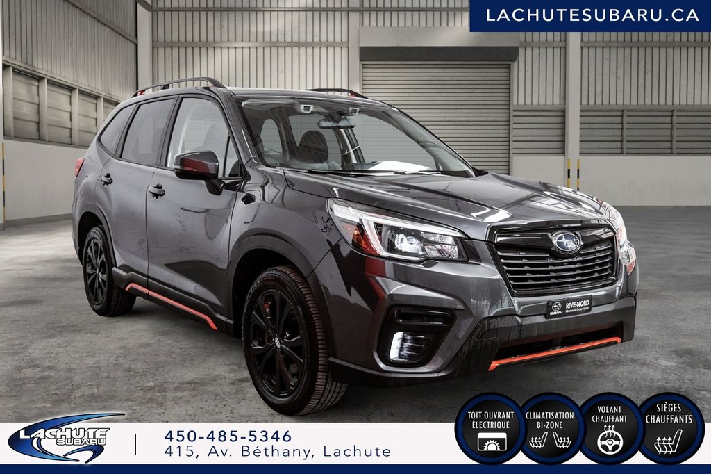 2021  Forester Sport EyeSight TOIT.PANO+SIEGES.CHAUFFANTS in Lachute, Quebec - 46 - w1024h768px