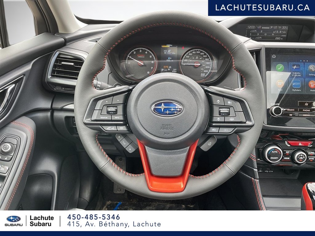 Forester Sport 2.5L CVT 2024 à Lachute, Québec - 10 - w1024h768px