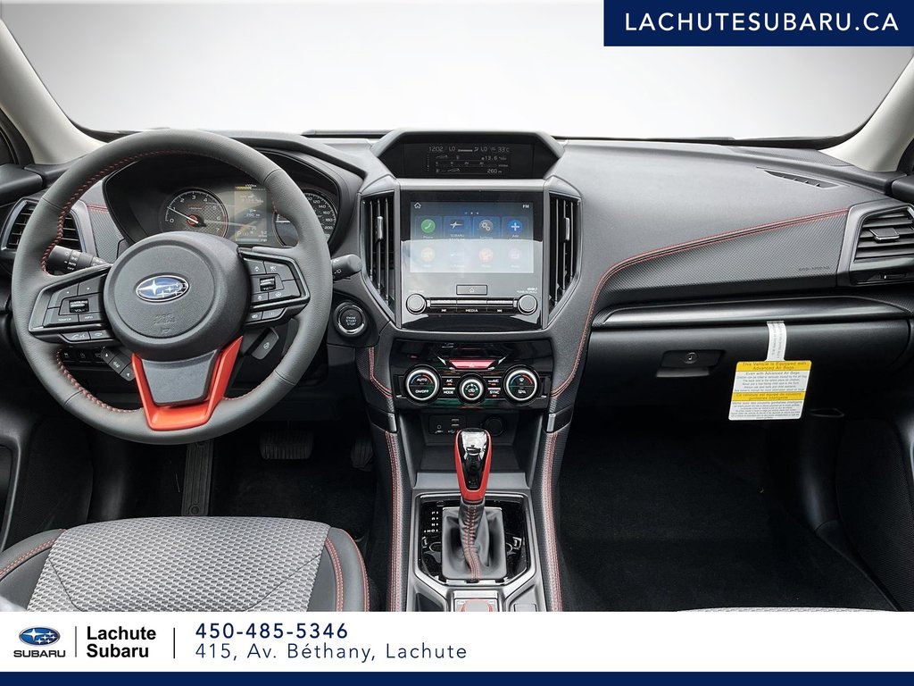 Forester Sport 2.5L CVT 2024 à Lachute, Québec - 8 - w1024h768px