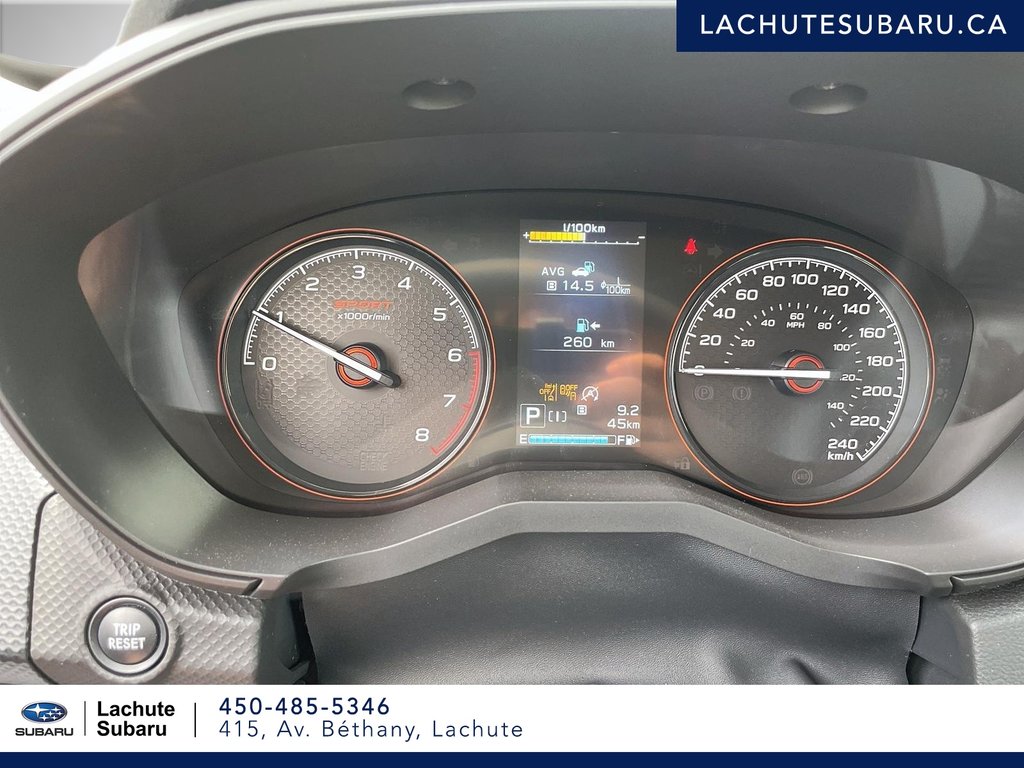 Forester Sport 2.5L CVT 2024 à Lachute, Québec - 11 - w1024h768px