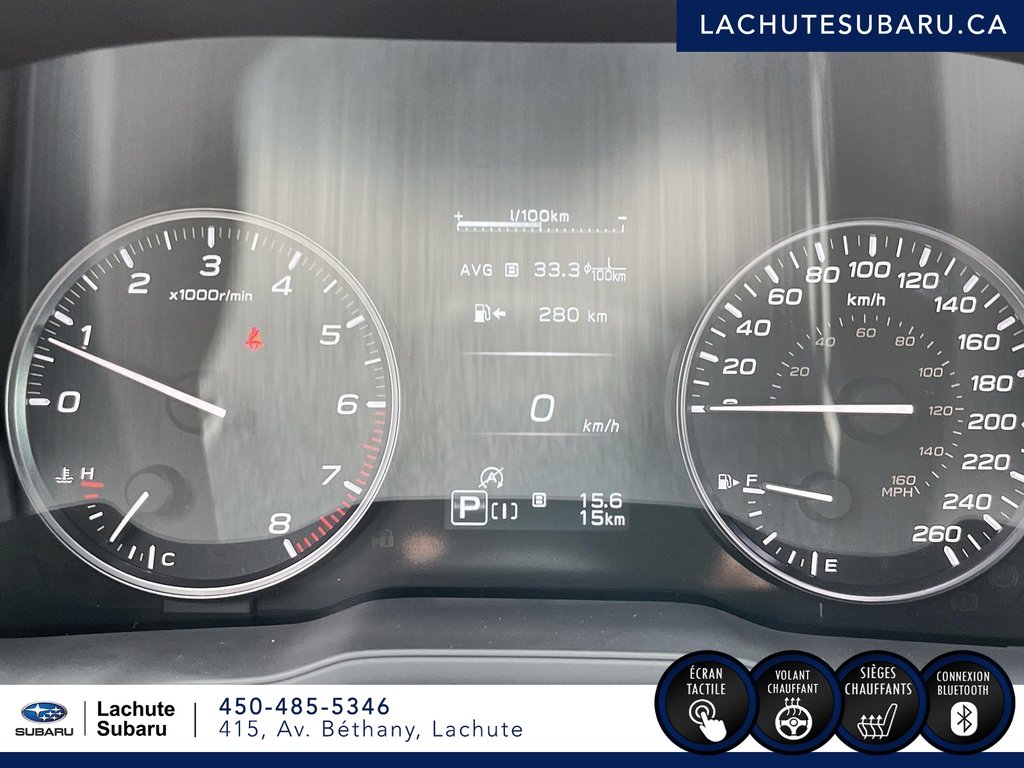 Forester Touring 2.5L CVT 2025 à Lachute, Québec - 12 - w1024h768px