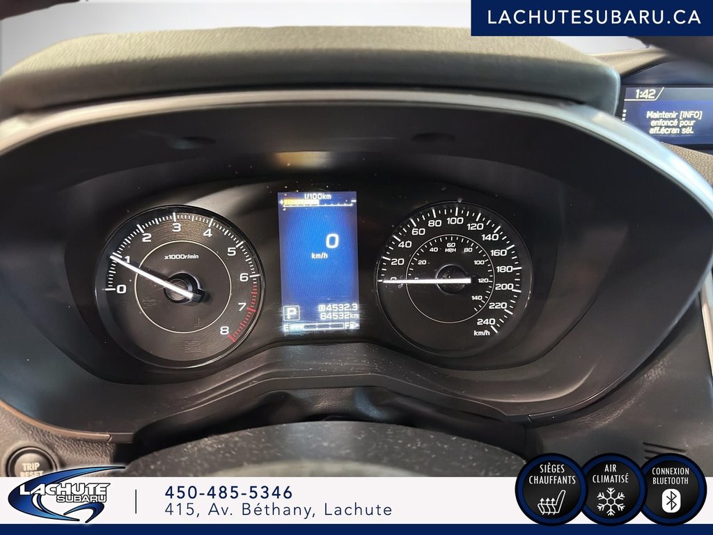 2019  Impreza Touring MAGS+SIEGES.CHAUFFANTS+CARPLAY in Lachute, Quebec - 20 - w1024h768px