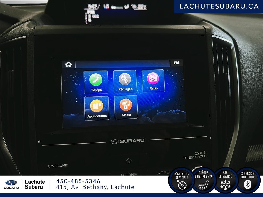 Subaru Impreza Touring MAGS+SIEGES.CHAUFFANTS+CARPLAY 2019 à Lachute, Québec - 26 - w1024h768px