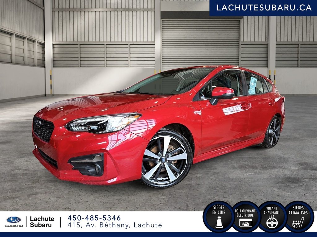 Subaru Impreza Sport-tech NAVI+CUIR+TOIT.OUVRANT 2019 à Lachute, Québec - 1 - w1024h768px