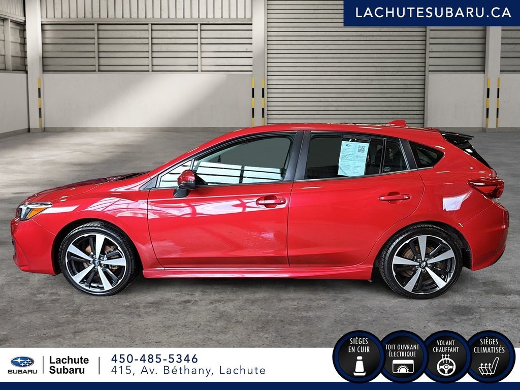 Subaru Impreza Sport-tech NAVI+CUIR+TOIT.OUVRANT 2019 à Lachute, Québec - 7 - w1024h768px
