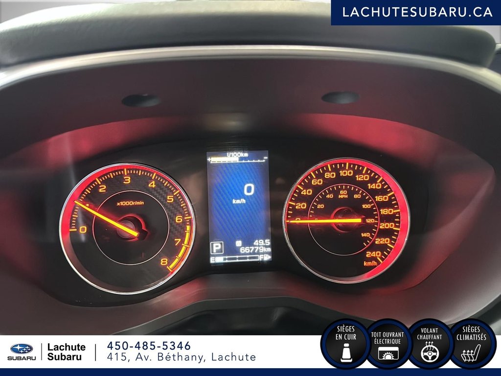 Subaru Impreza Sport-tech NAVI+CUIR+TOIT.OUVRANT 2019 à Lachute, Québec - 19 - w1024h768px