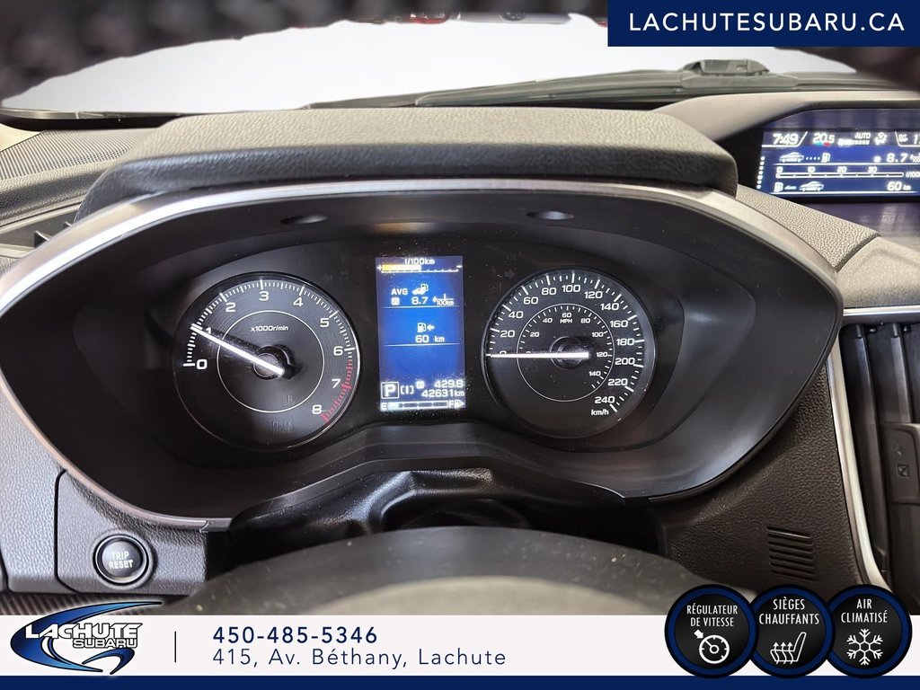 2020  Impreza Touring EyeSight MAGS+SIEGES.CHAUFFANTS+CARPLAY in Lachute, Quebec - 17 - w1024h768px